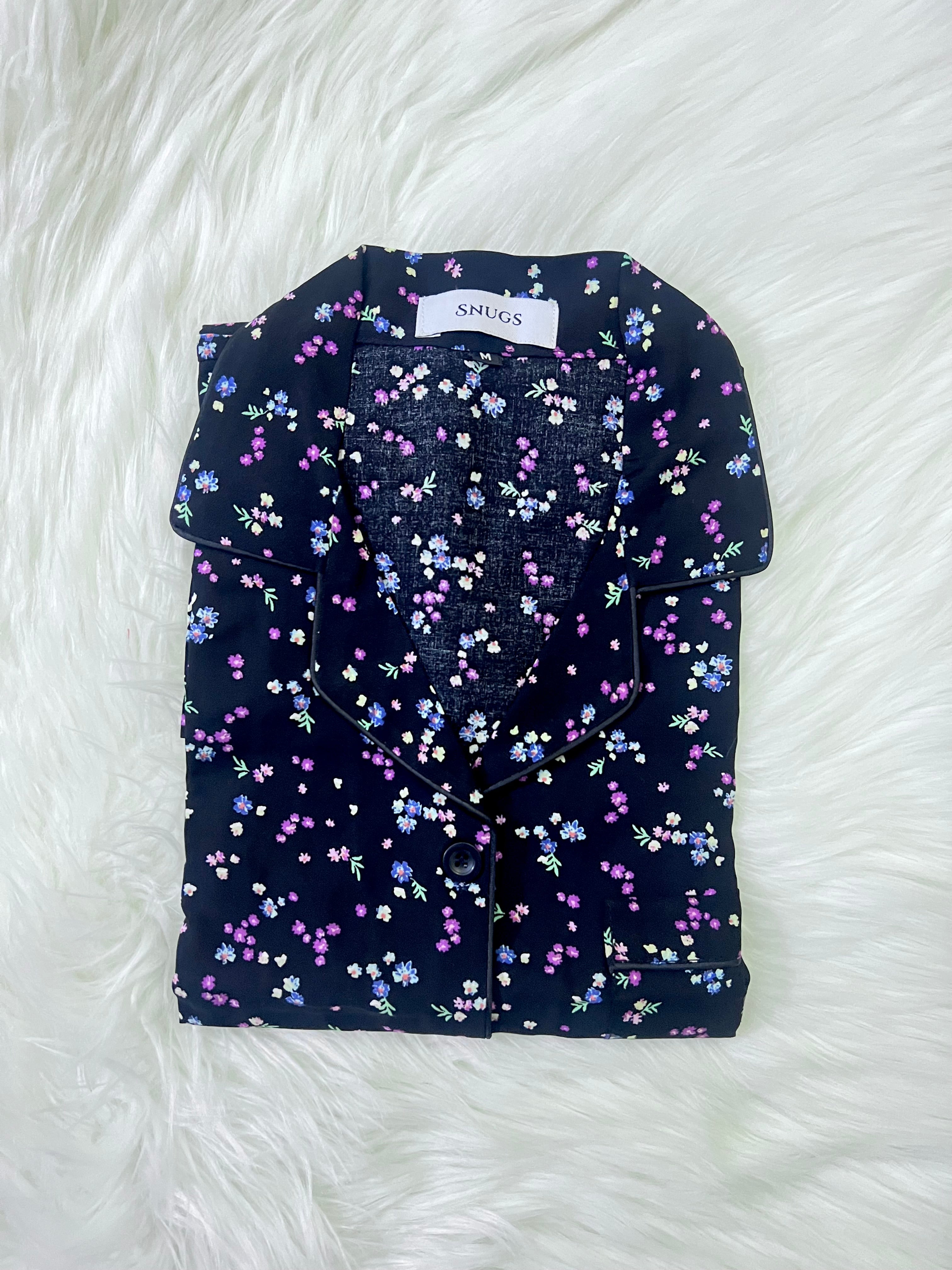 Midnight blossom Sleepwear