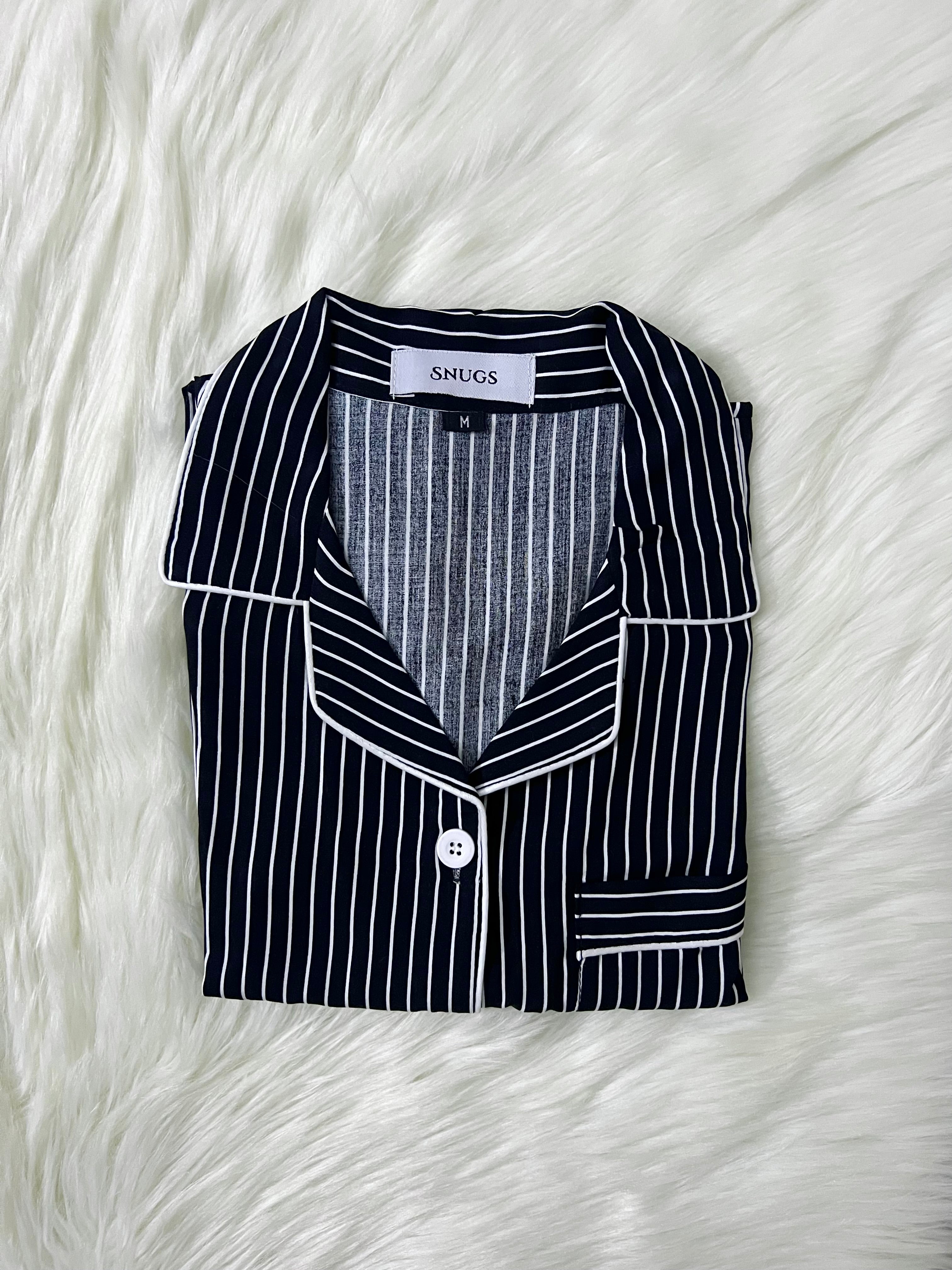 Black Stripes Sleepwear
