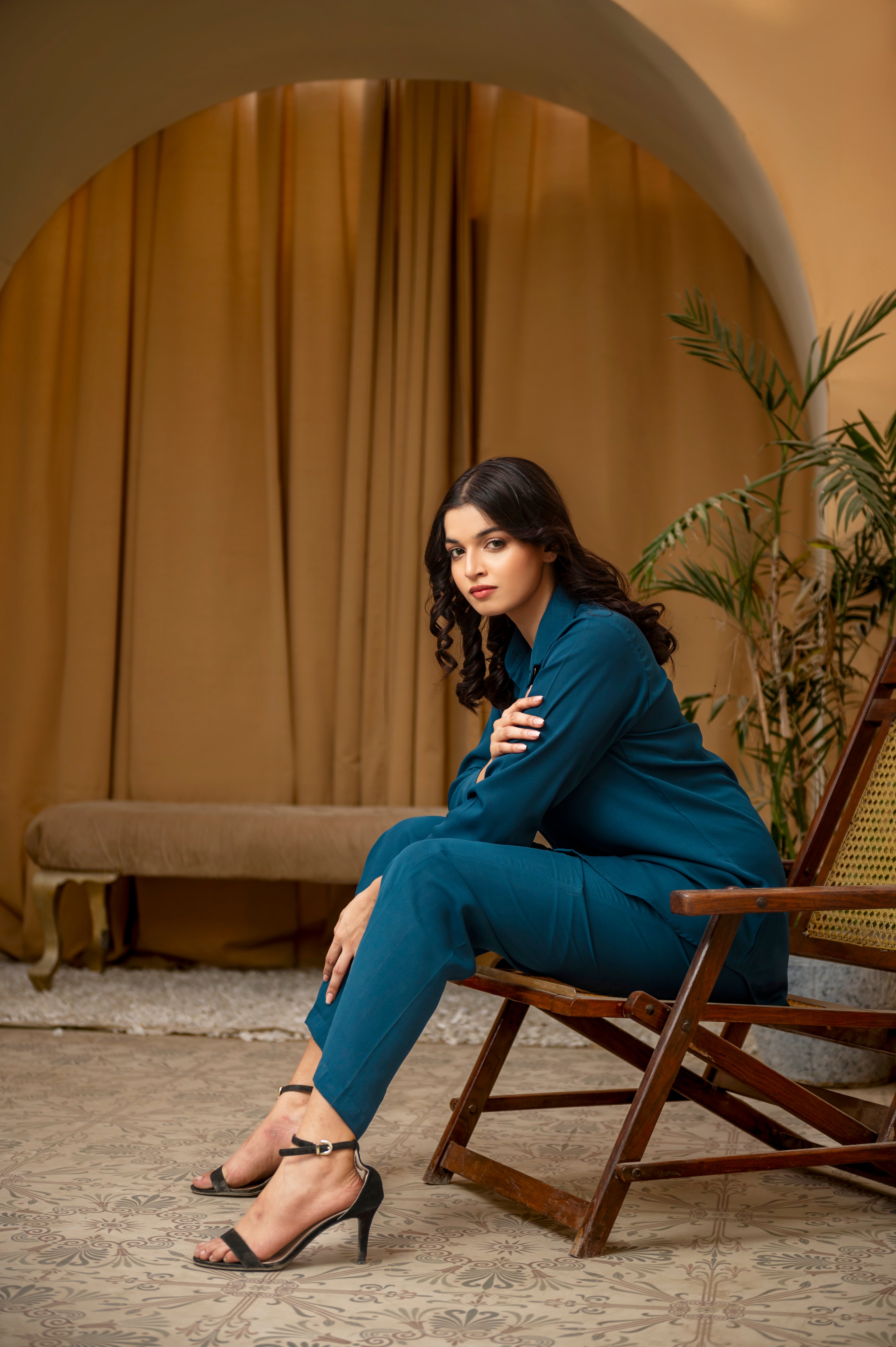 Turquoise Co ord Set