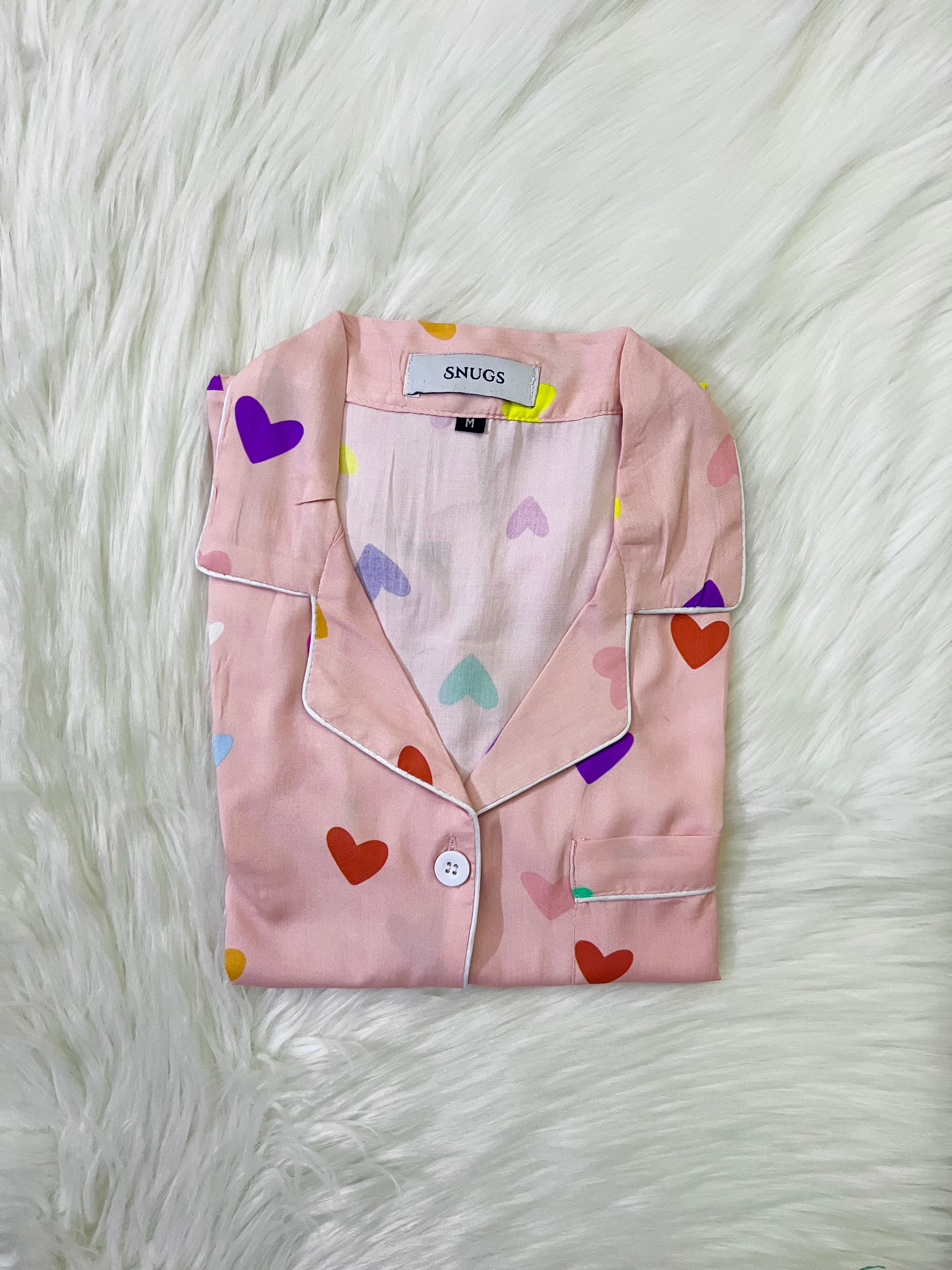 Pastel Hearts Sleepwear