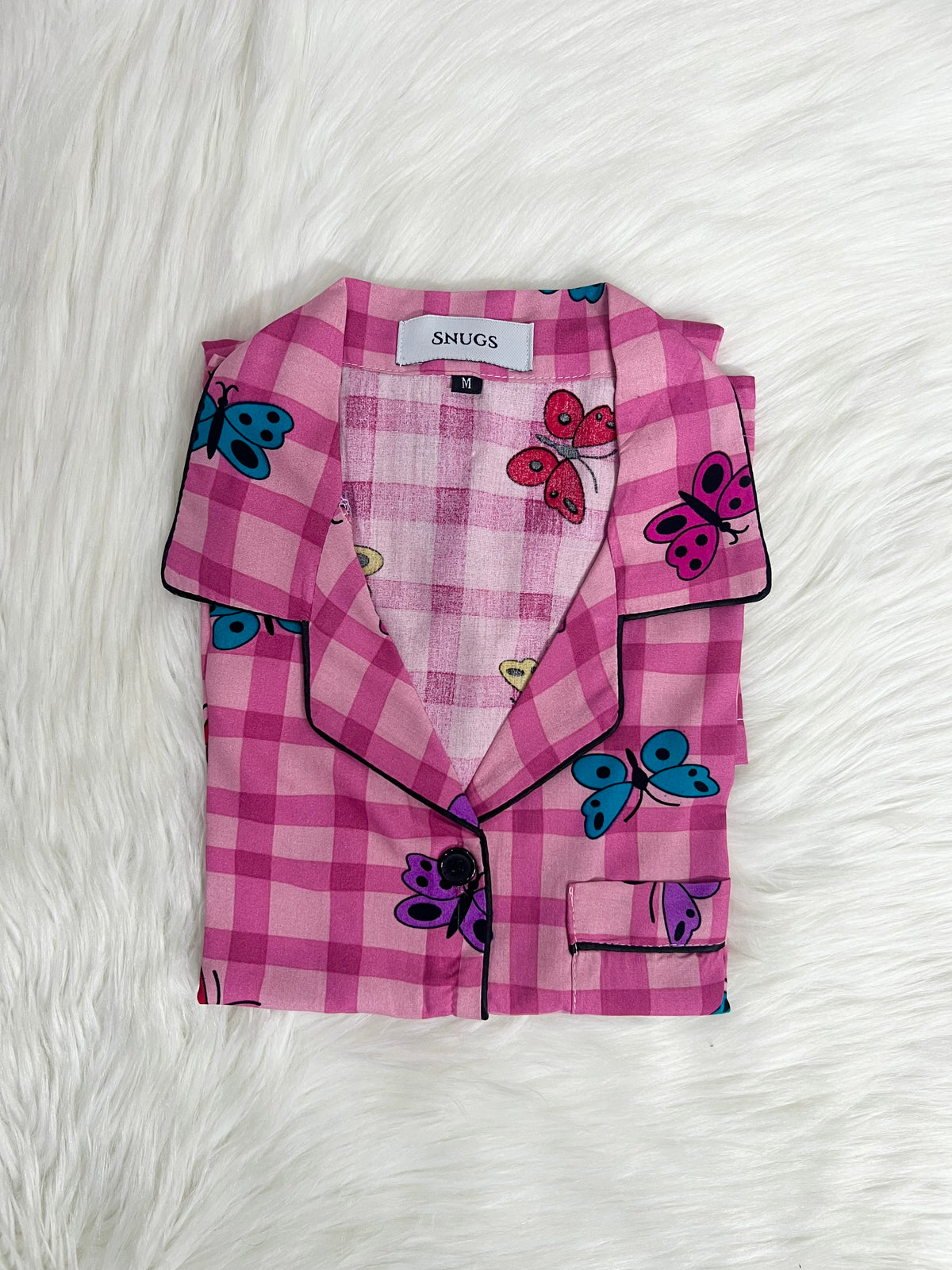 Pink Butterfly Dreams Sleepwear