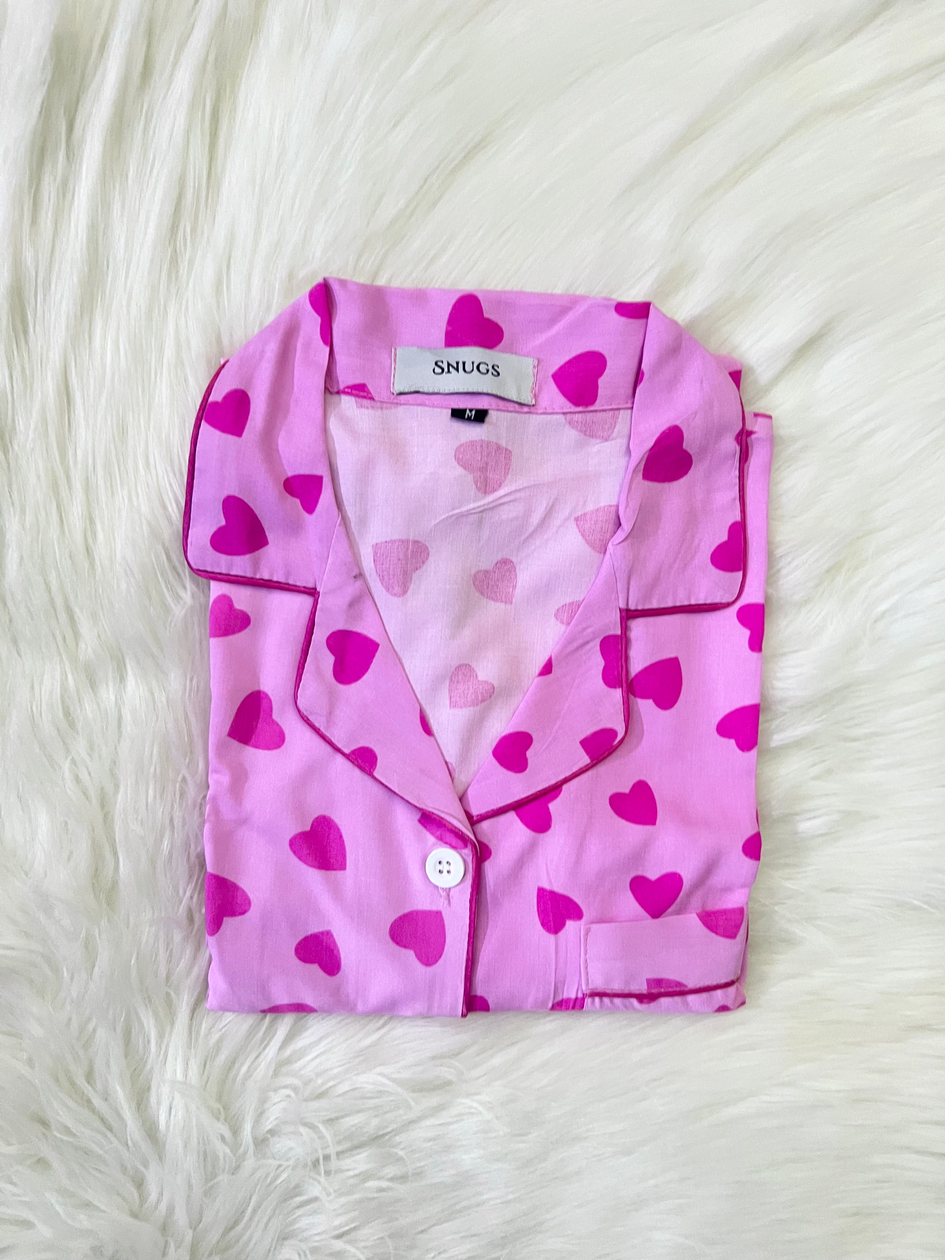 Pink Hearts Sleepwear