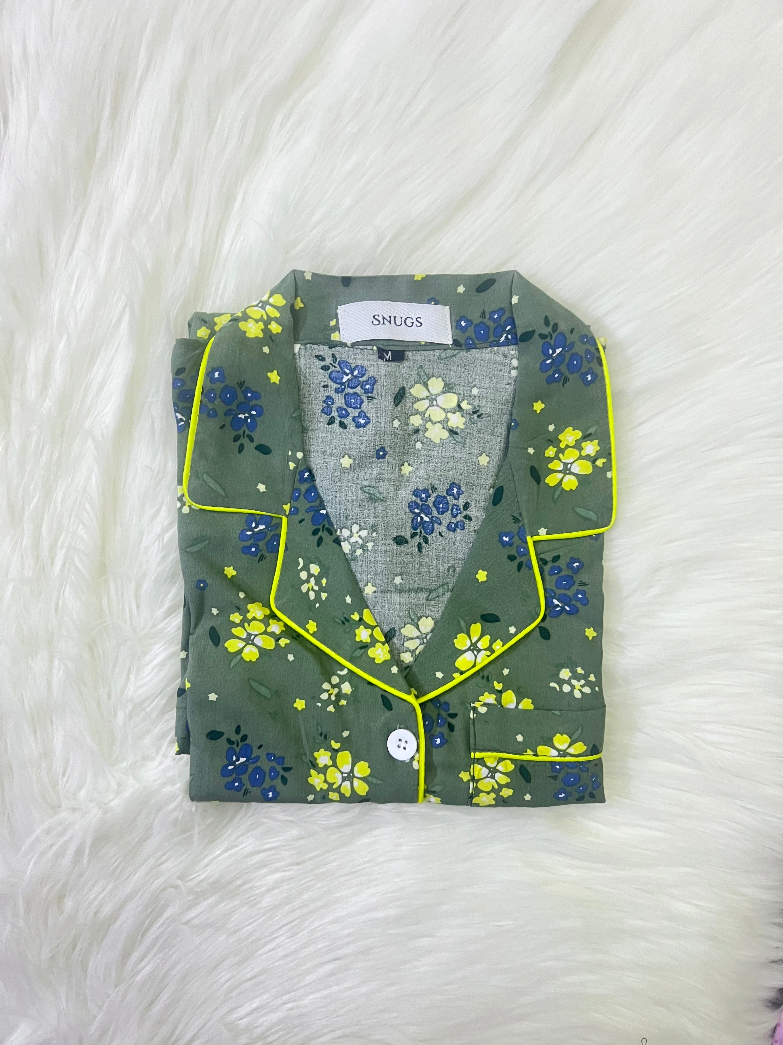 Olive Blossom Sleepwear