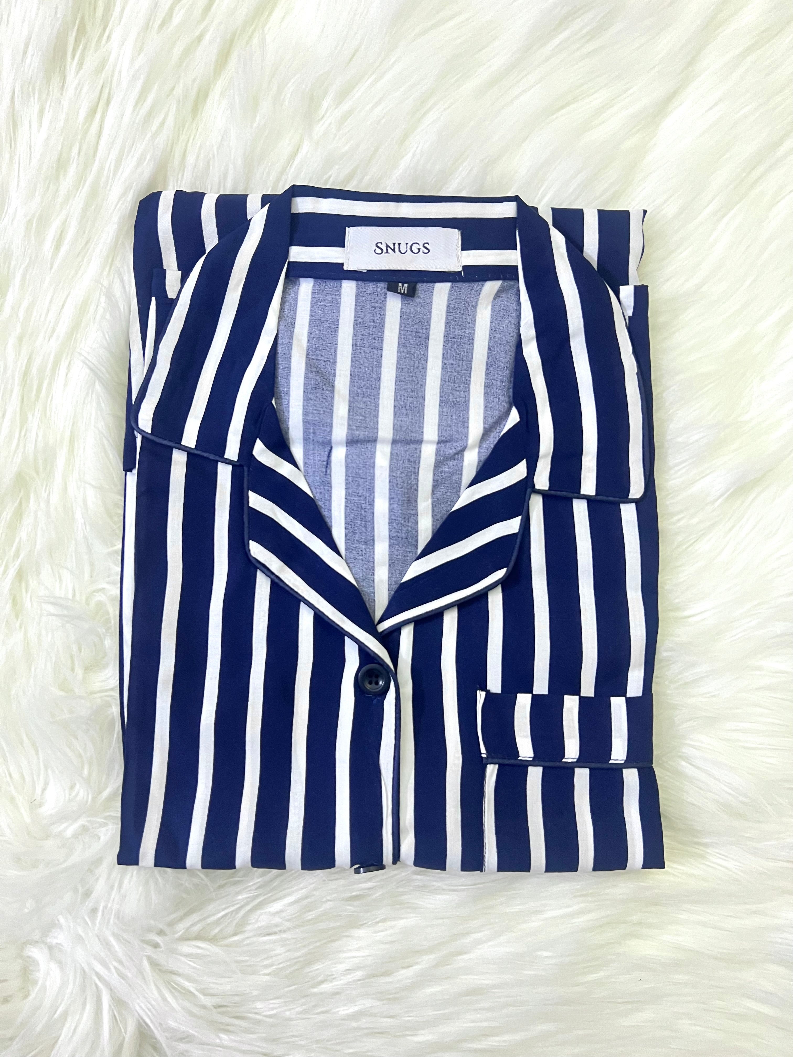 Navy Stripes Sleepwear