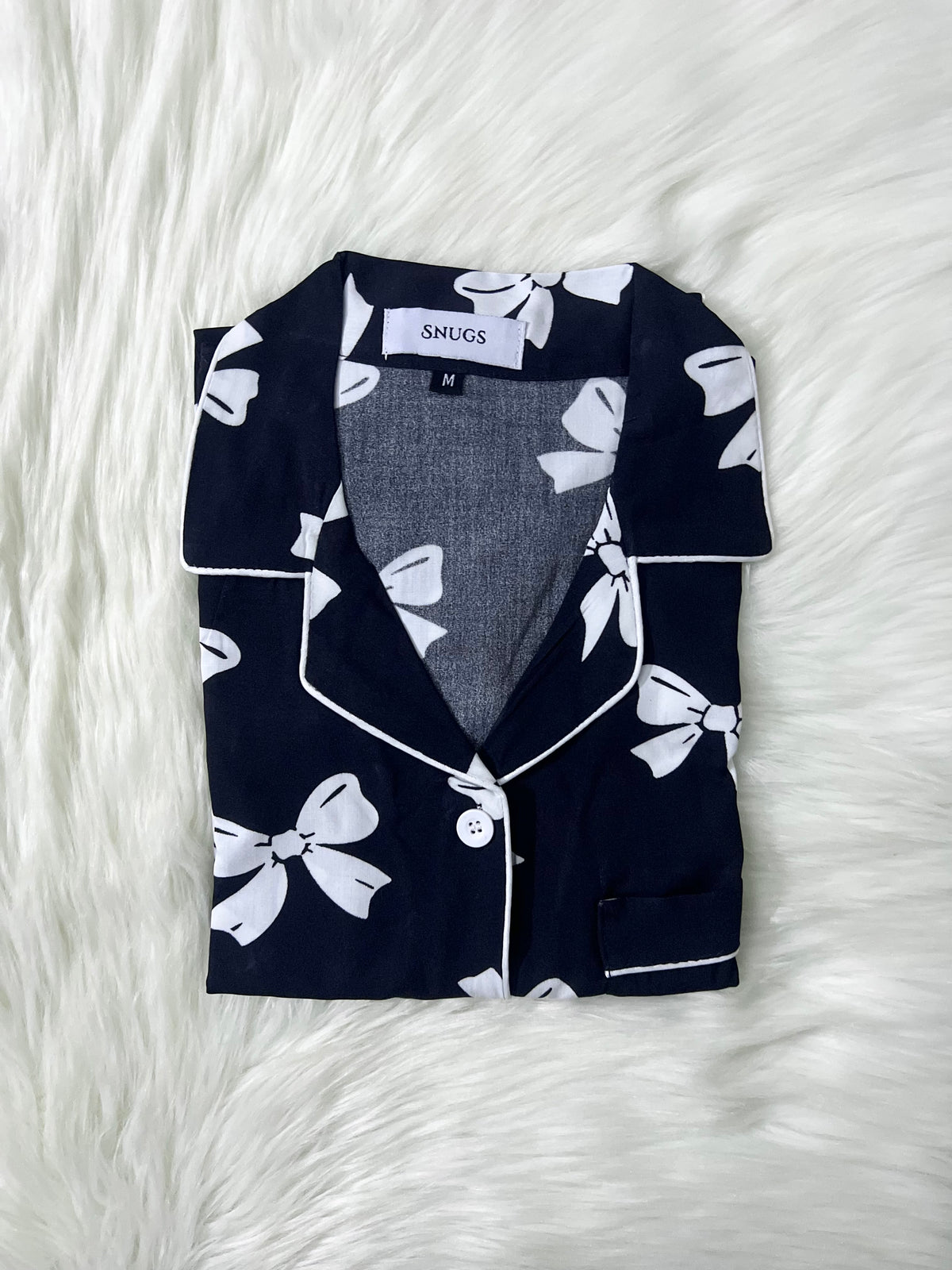 Black Bow Sleepwear