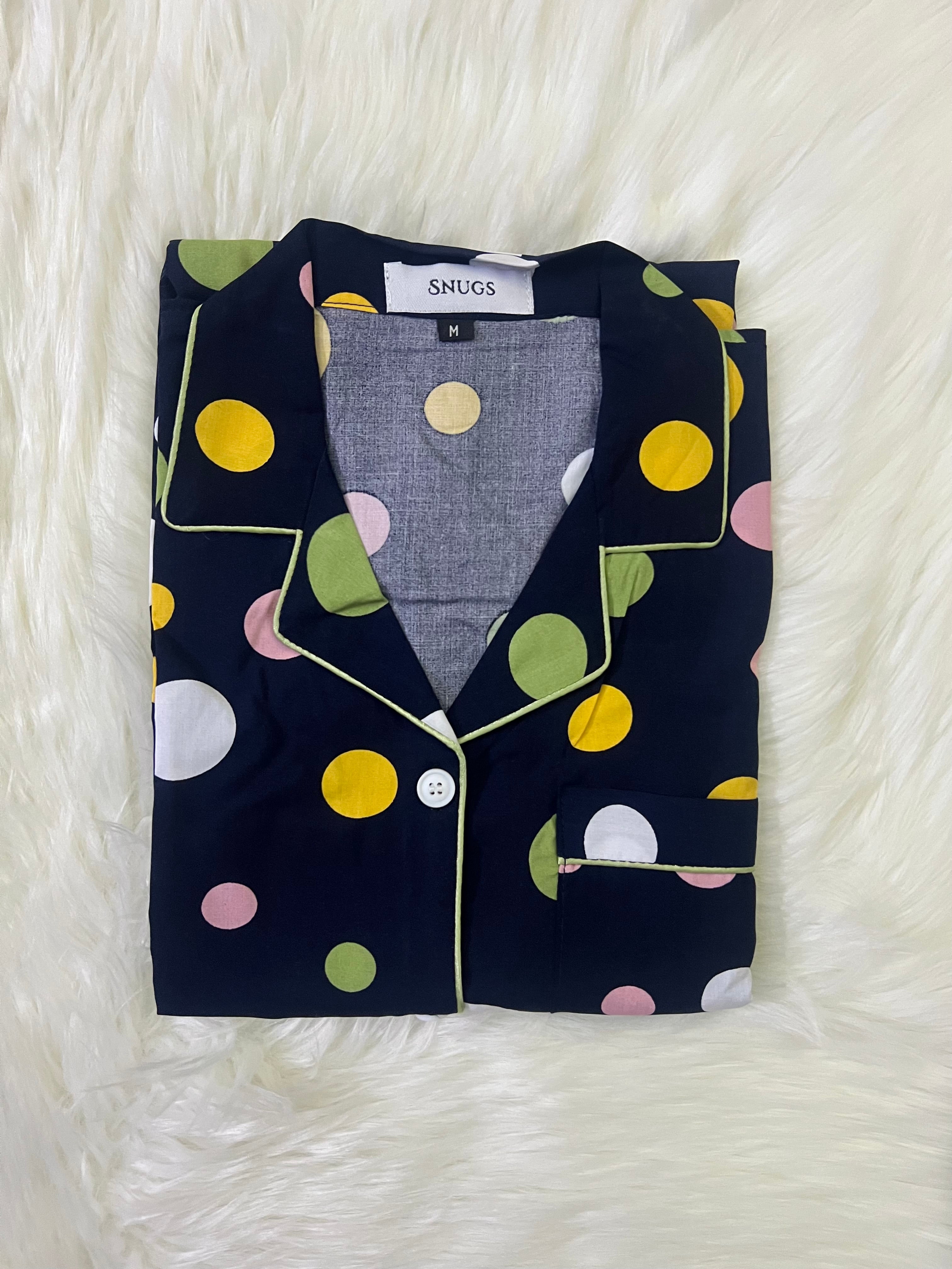Midnight Dots Sleepwear