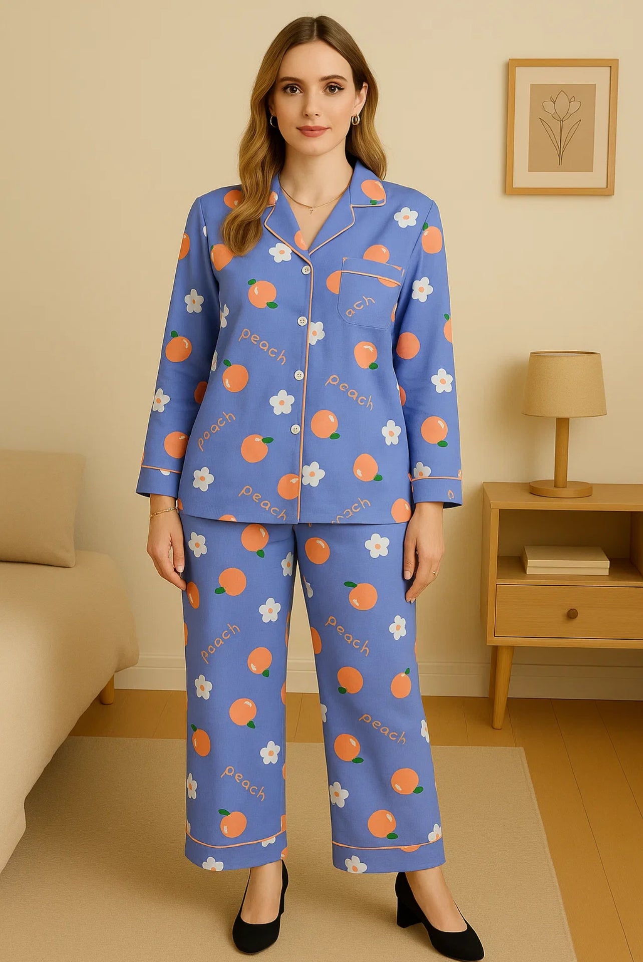 Peach Dreams Sleepwear