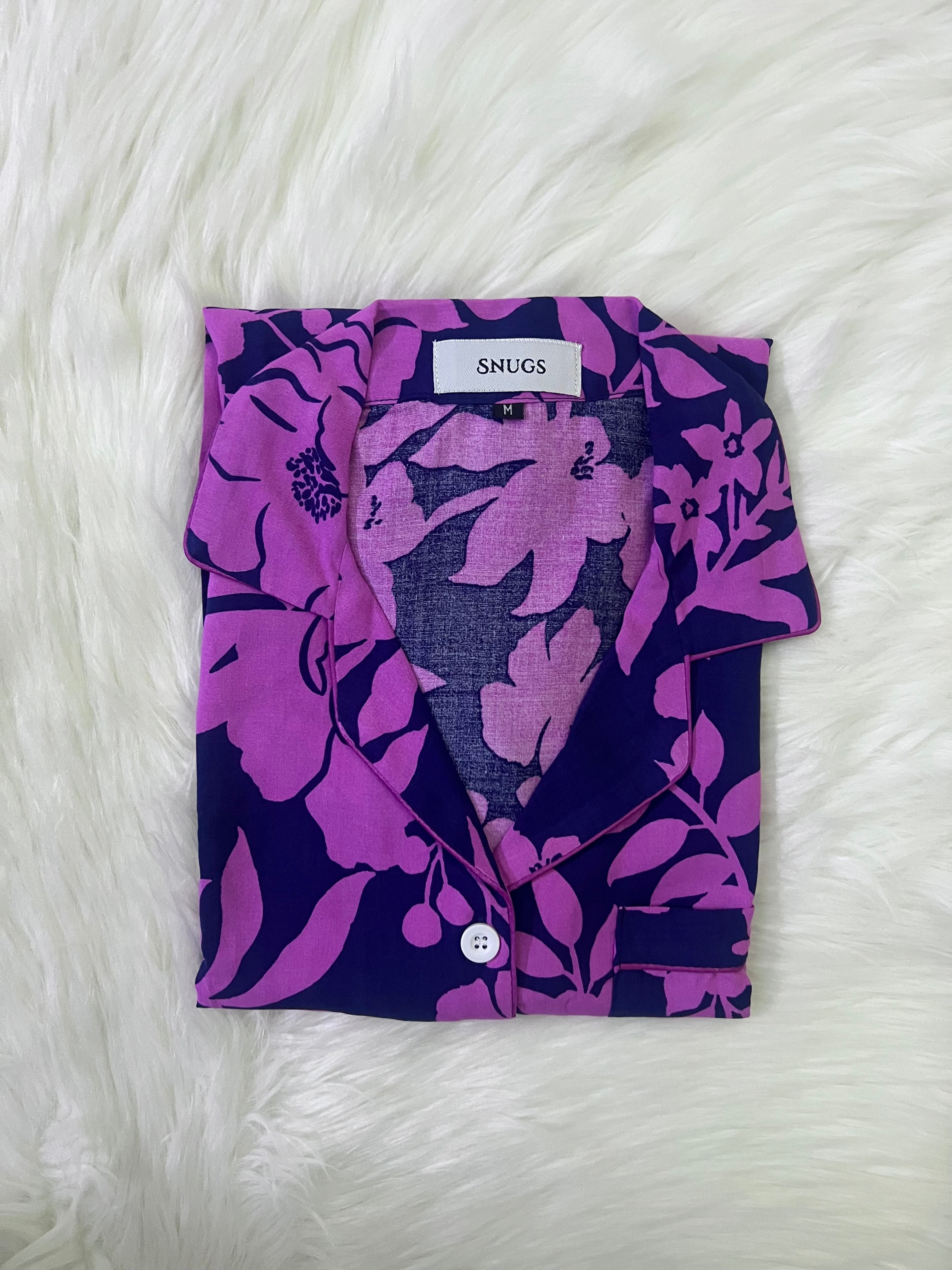 Purple Petals Sleepwear