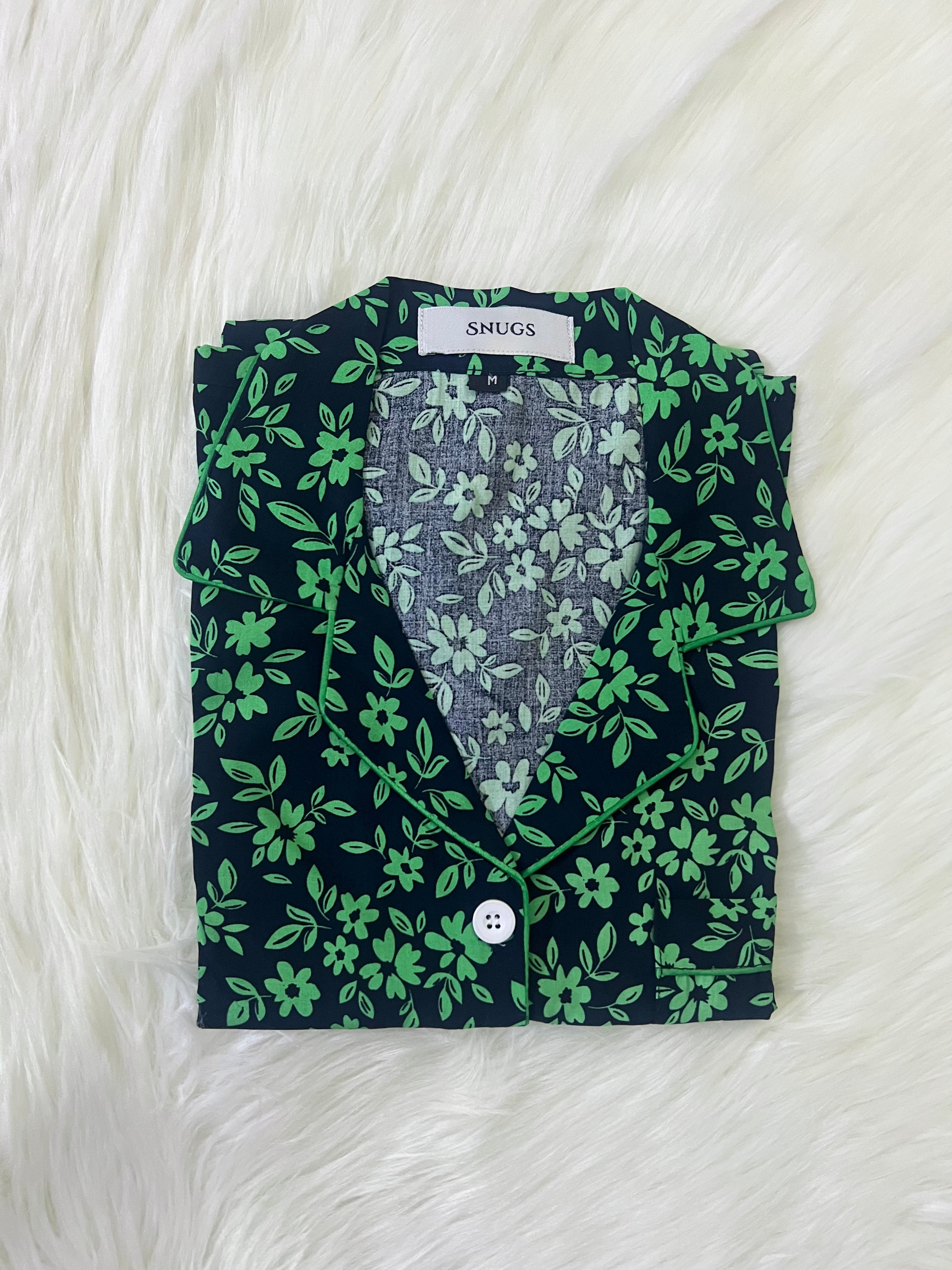 Emerald Floral Sleepwear