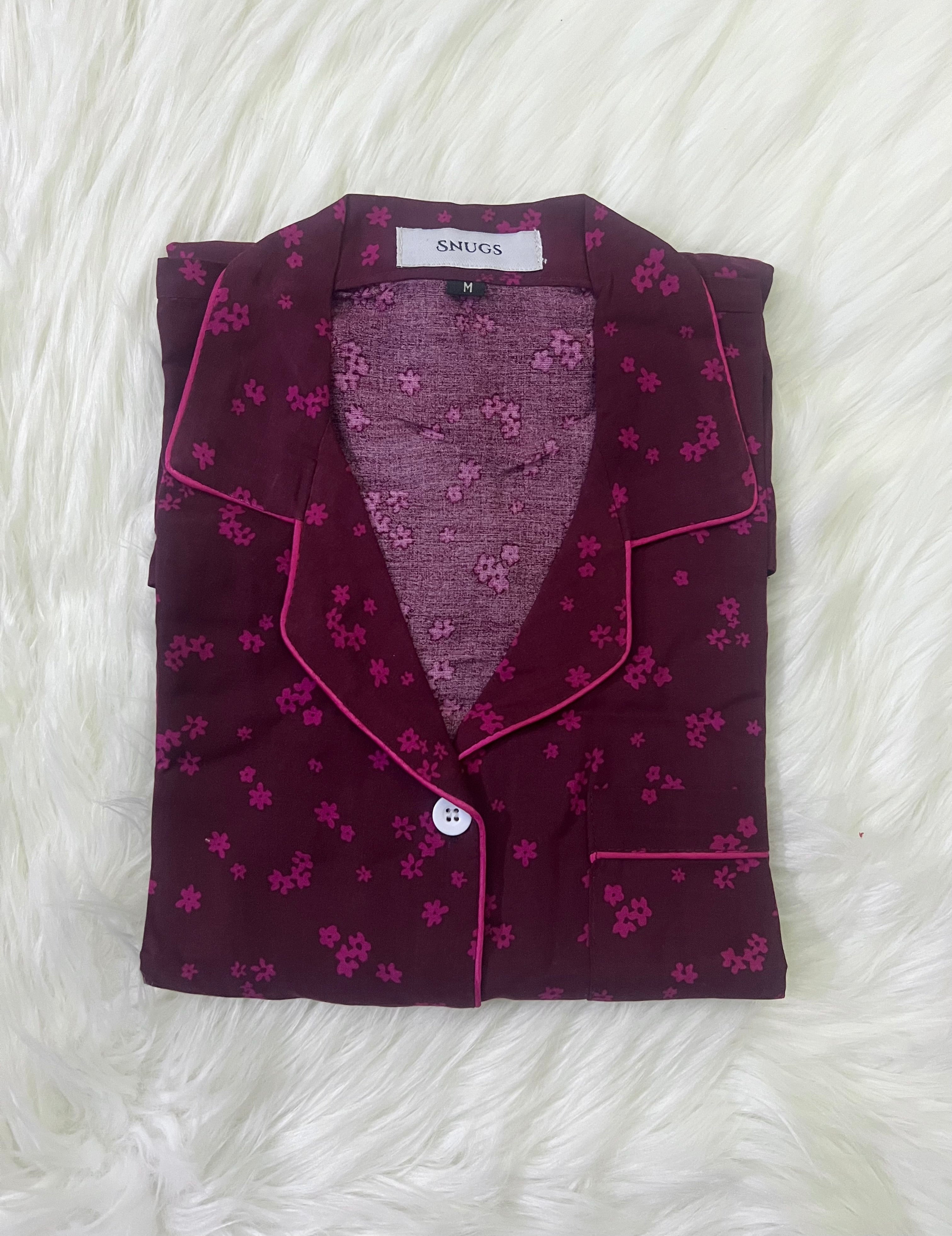 Plum Blossom Sleepwear