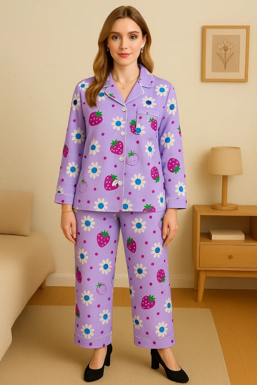 Berry Blossom Sleepwear