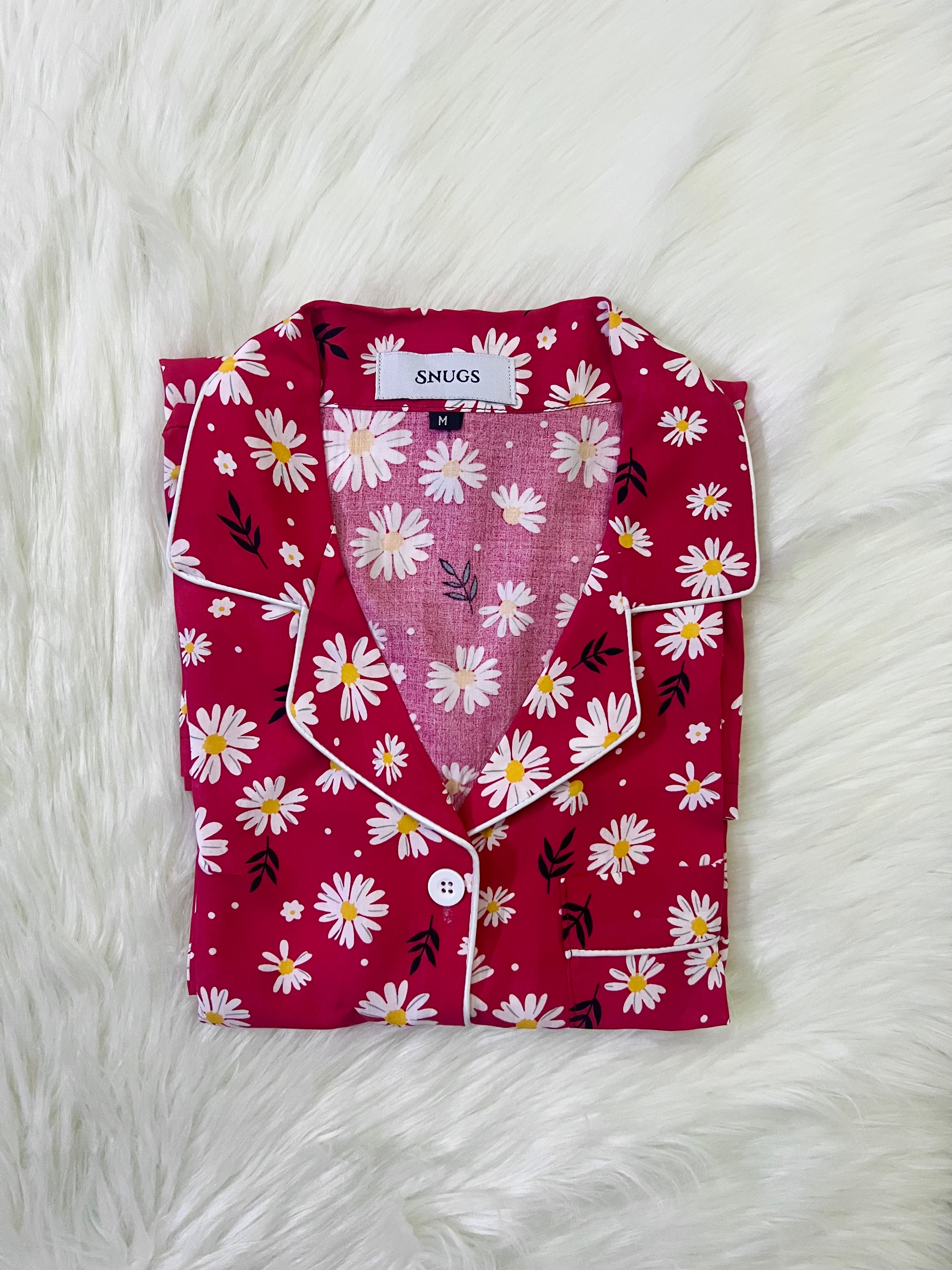 Red Blossom Sleepwear