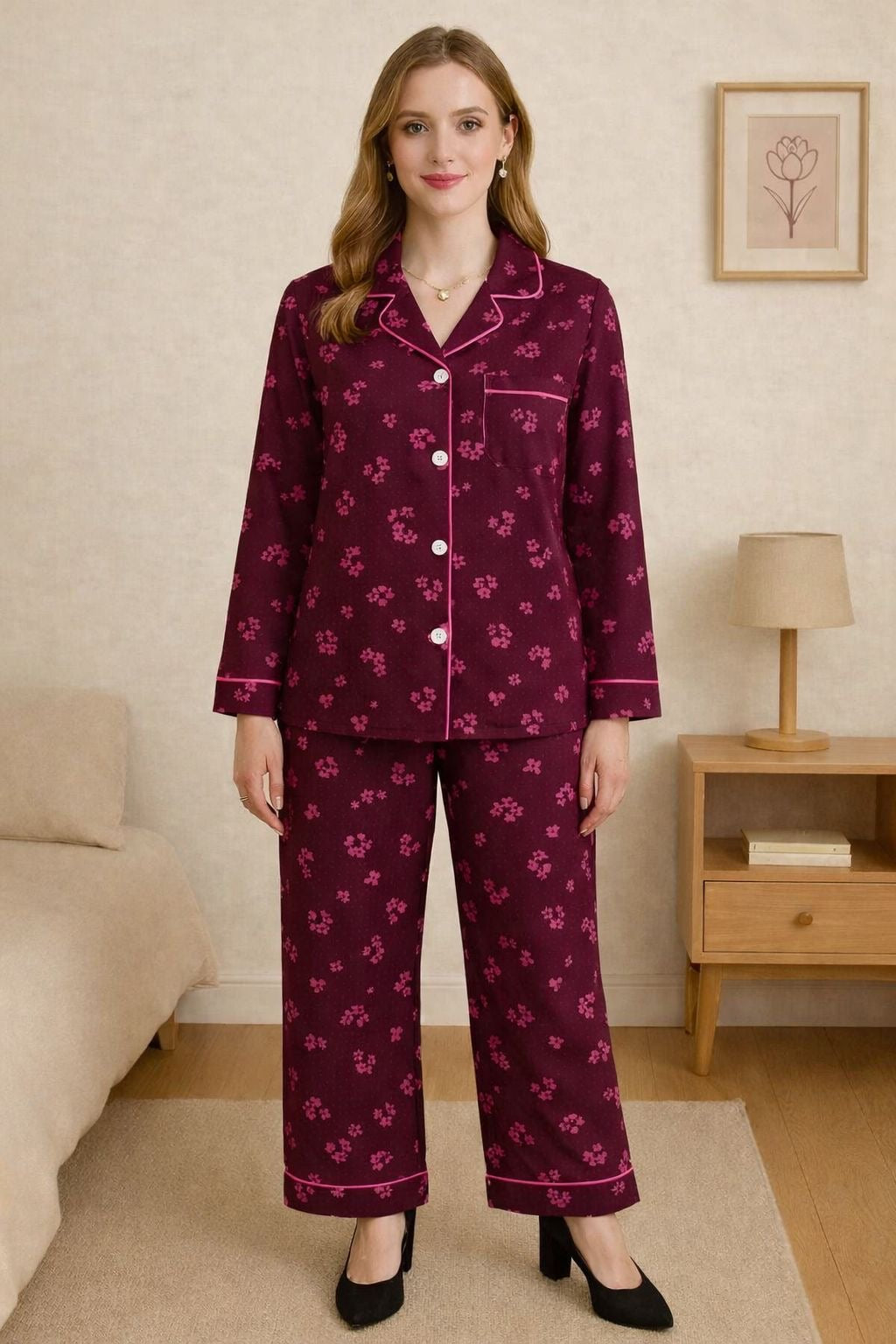 Plum Blossom Sleepwear