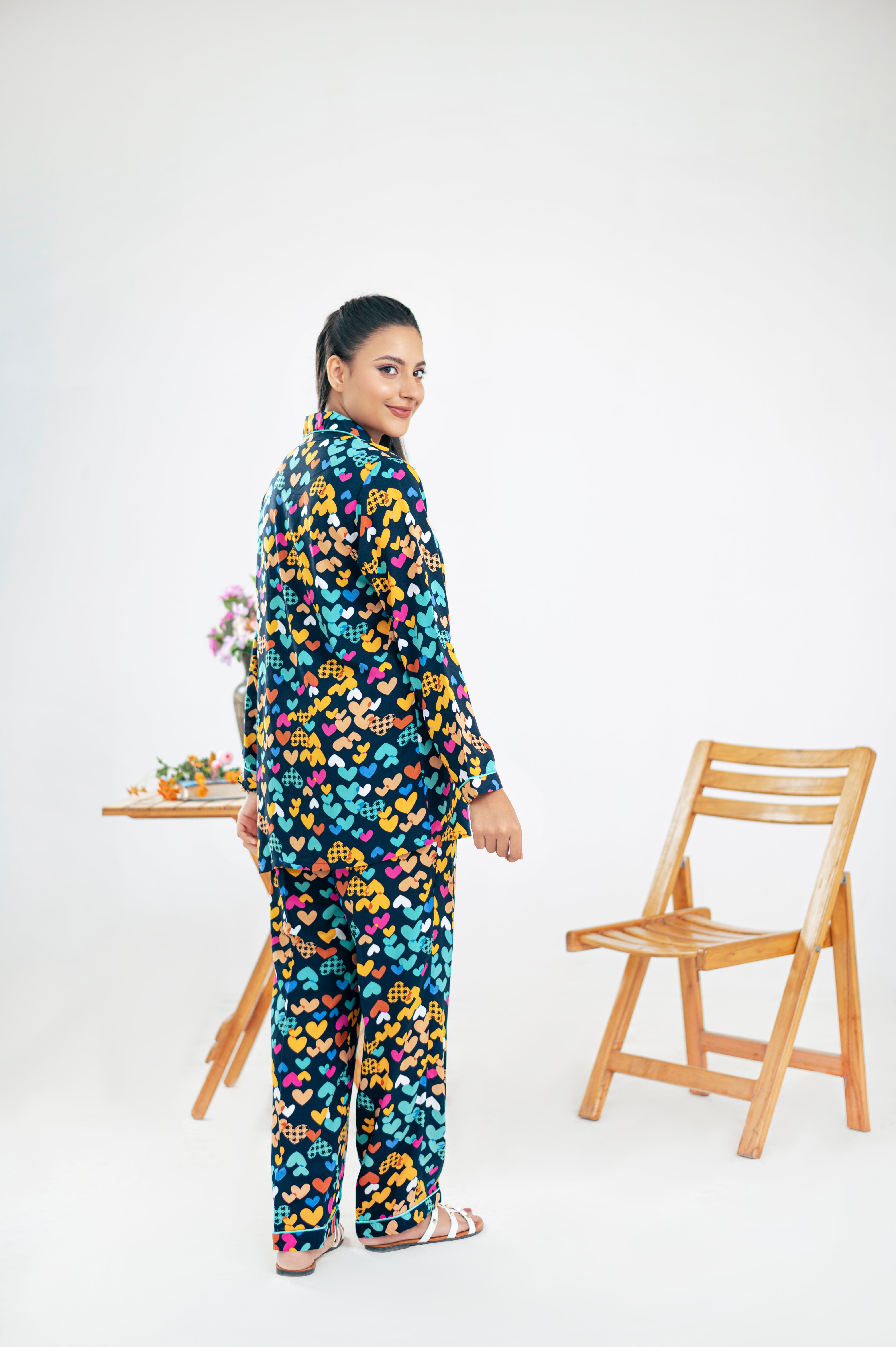 Neon Hearts Sleepwear