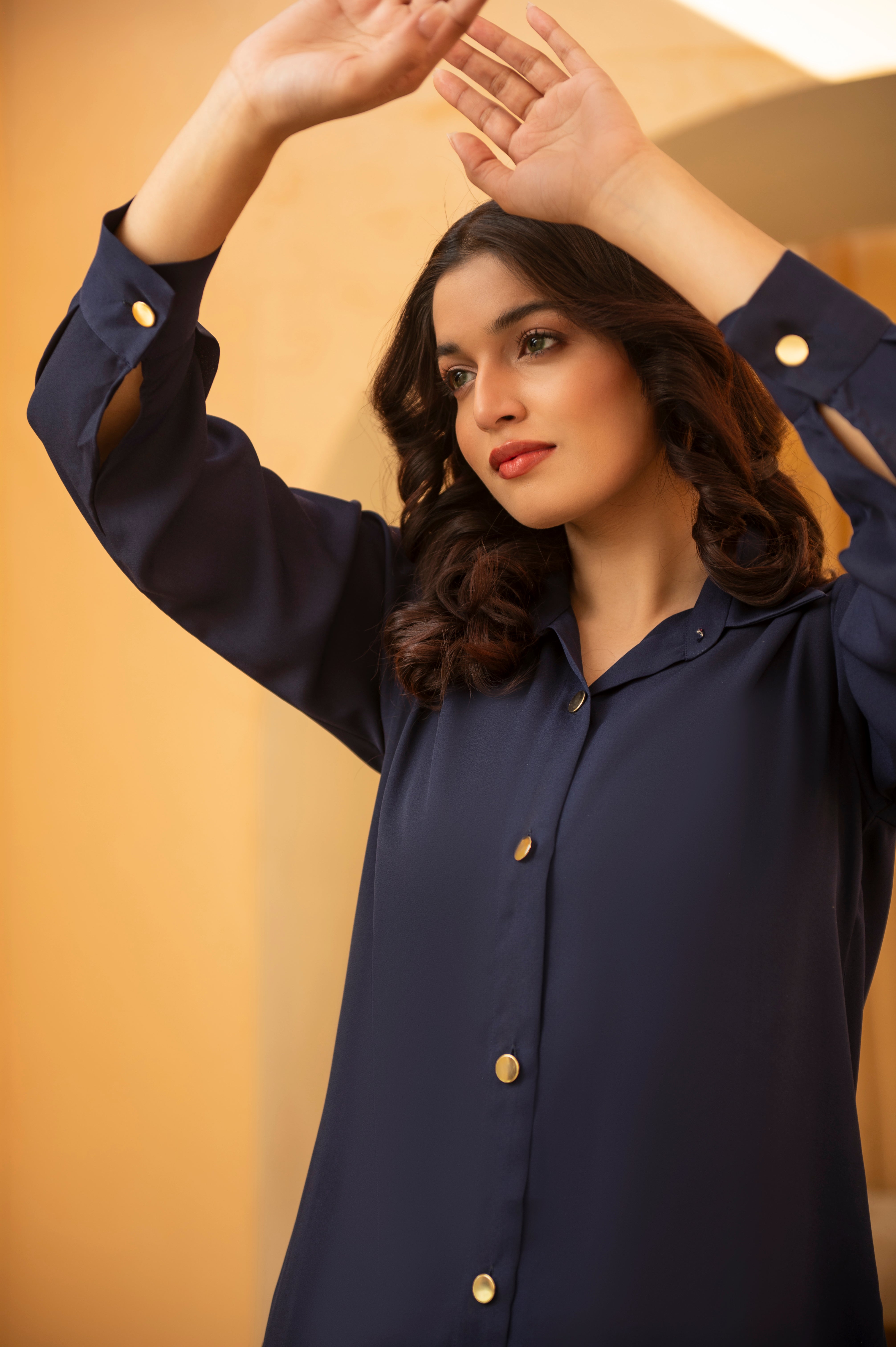 Navy Blue Co ord Set