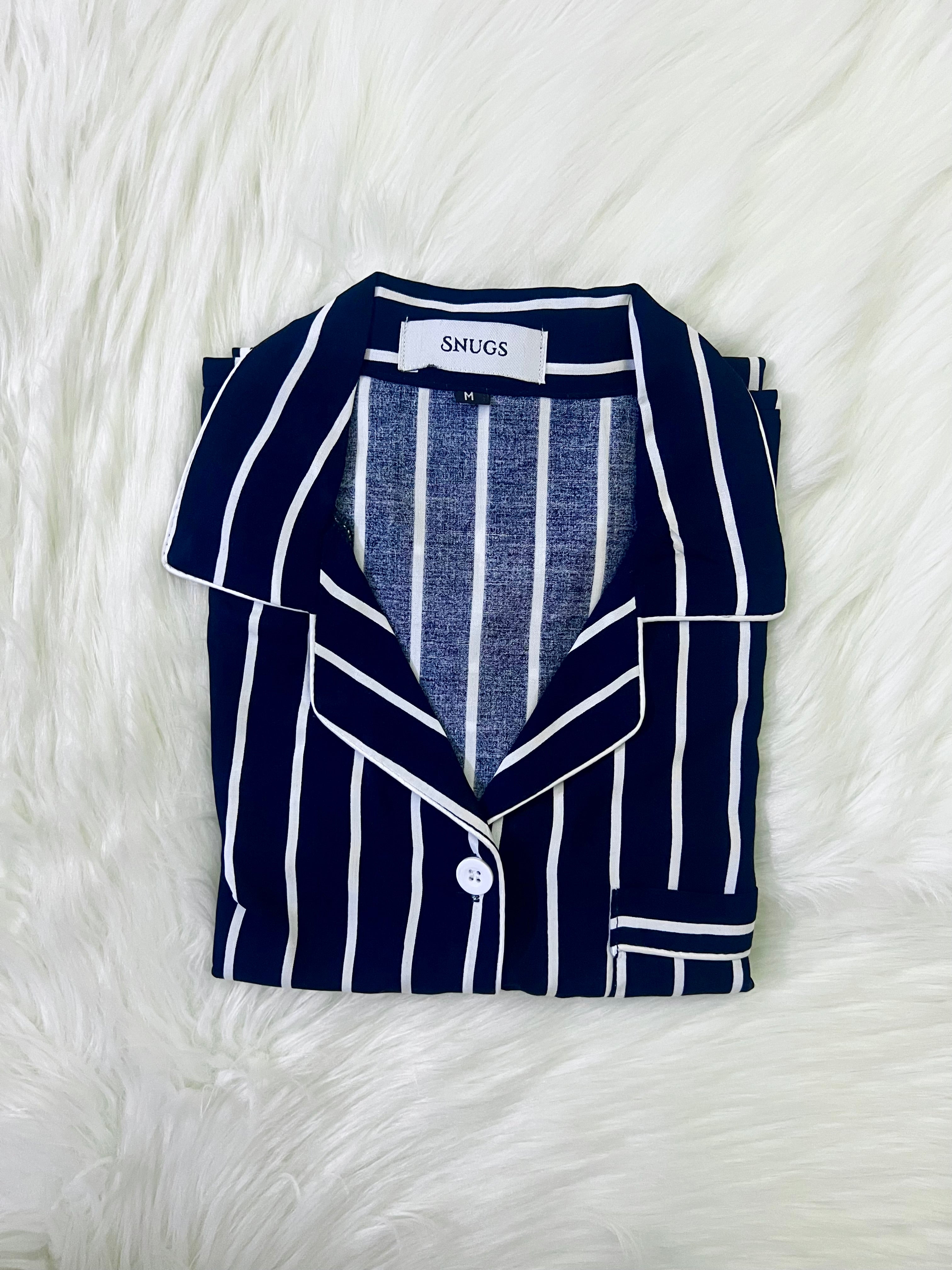 Navy Stripes Sleepwear