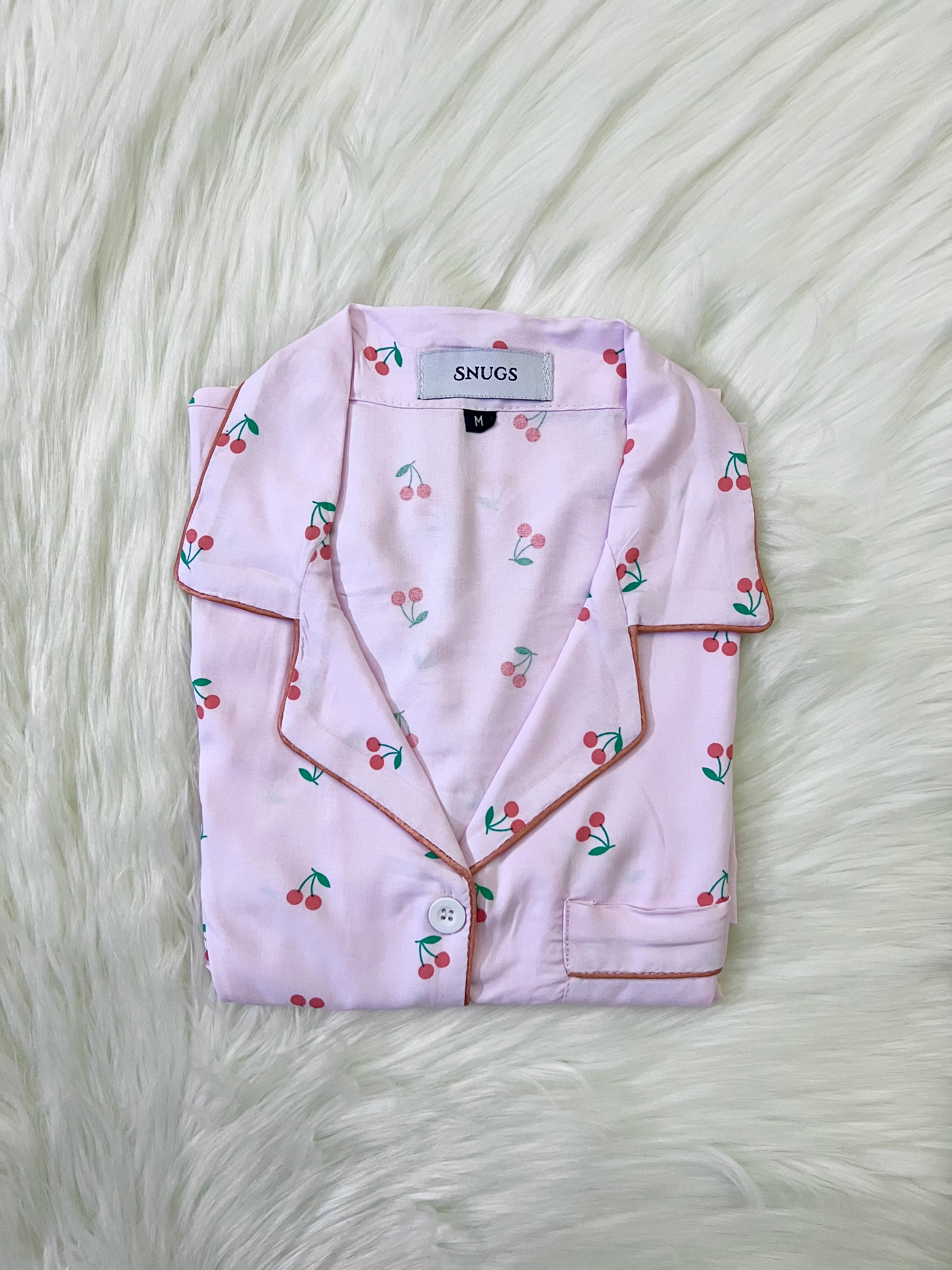 Pink Cherry Sleepwear