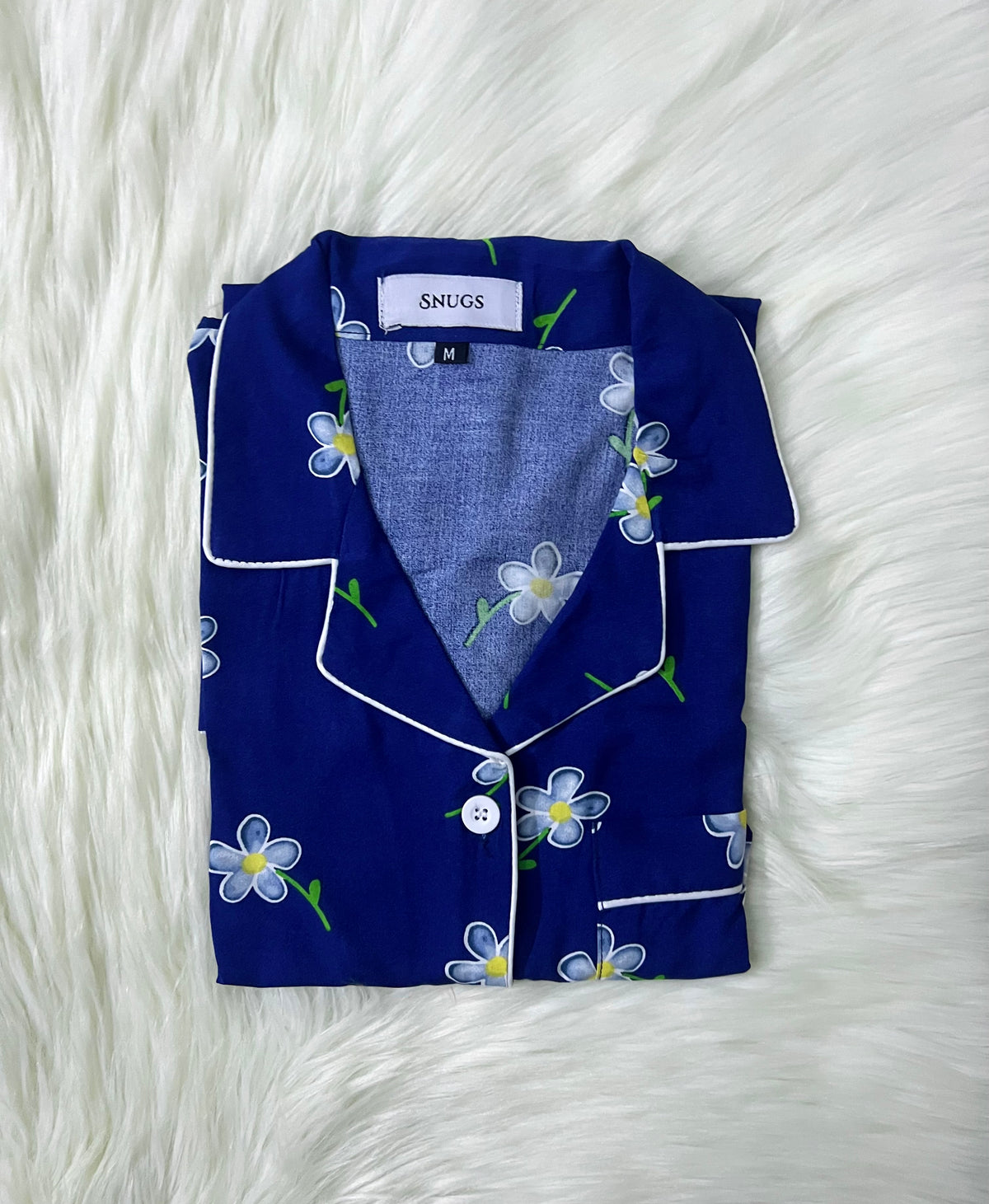 Blue Petals Sleepwear