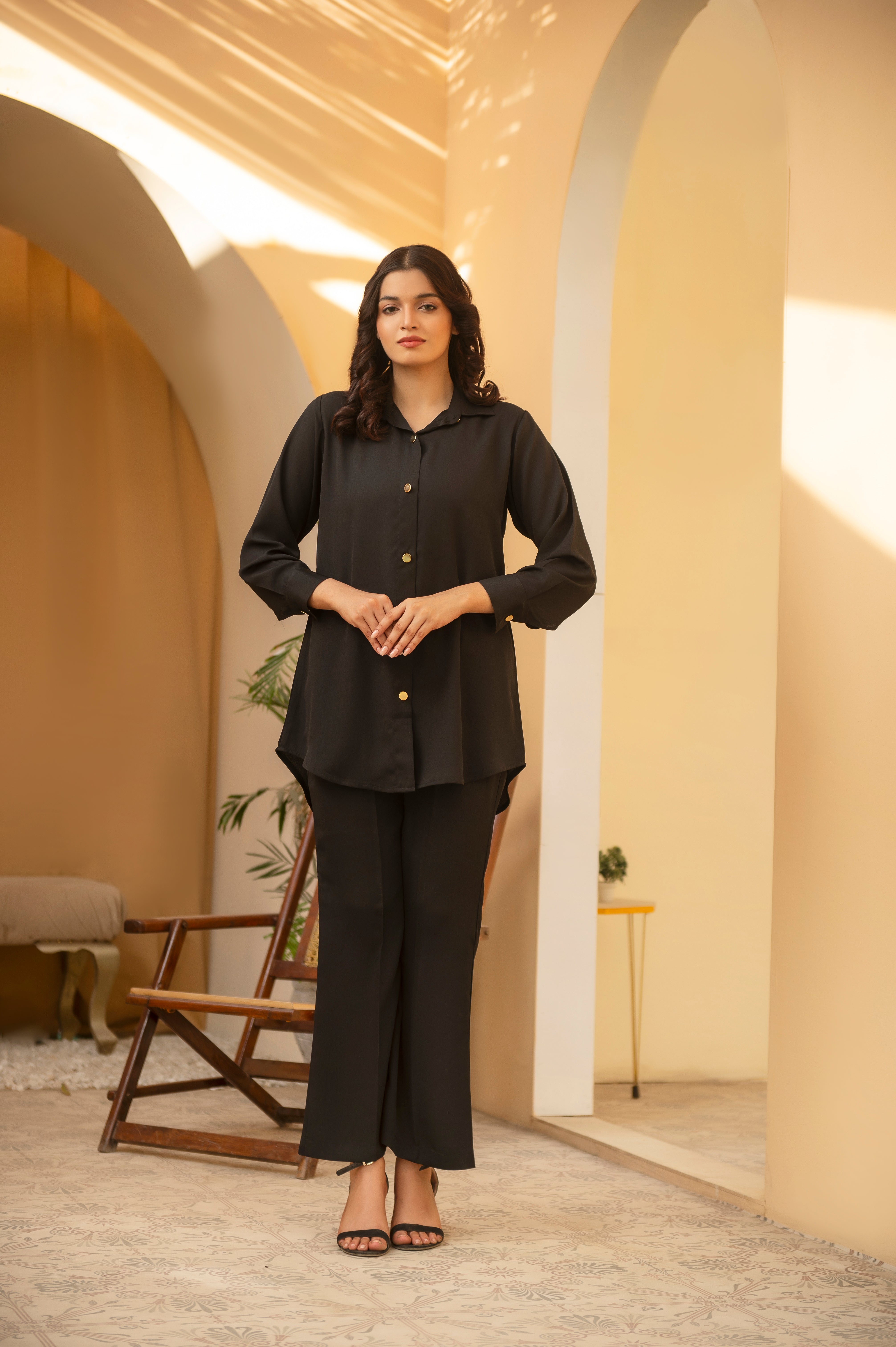 Black Co ord Set