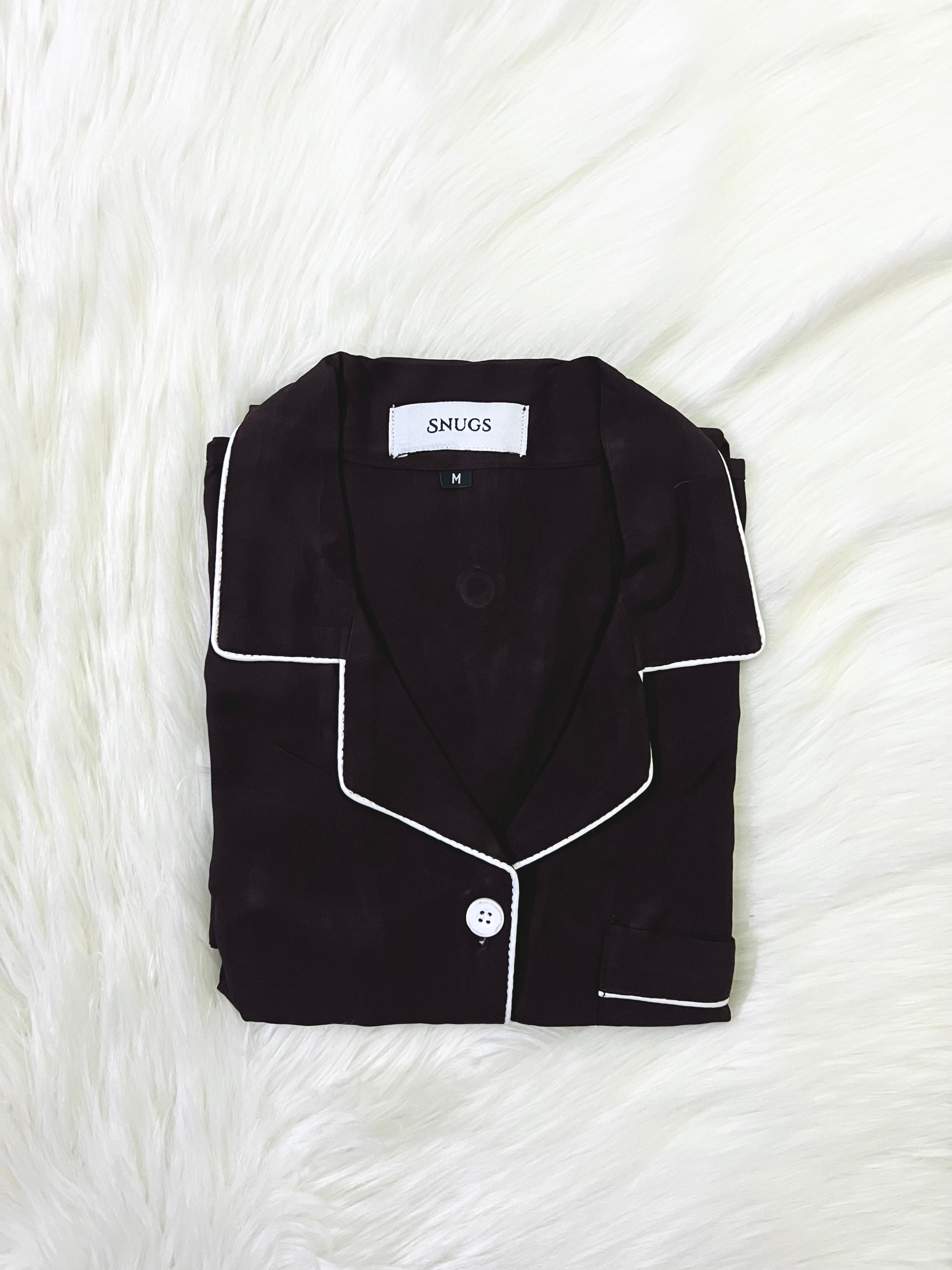 Solid Brown Sleepwear