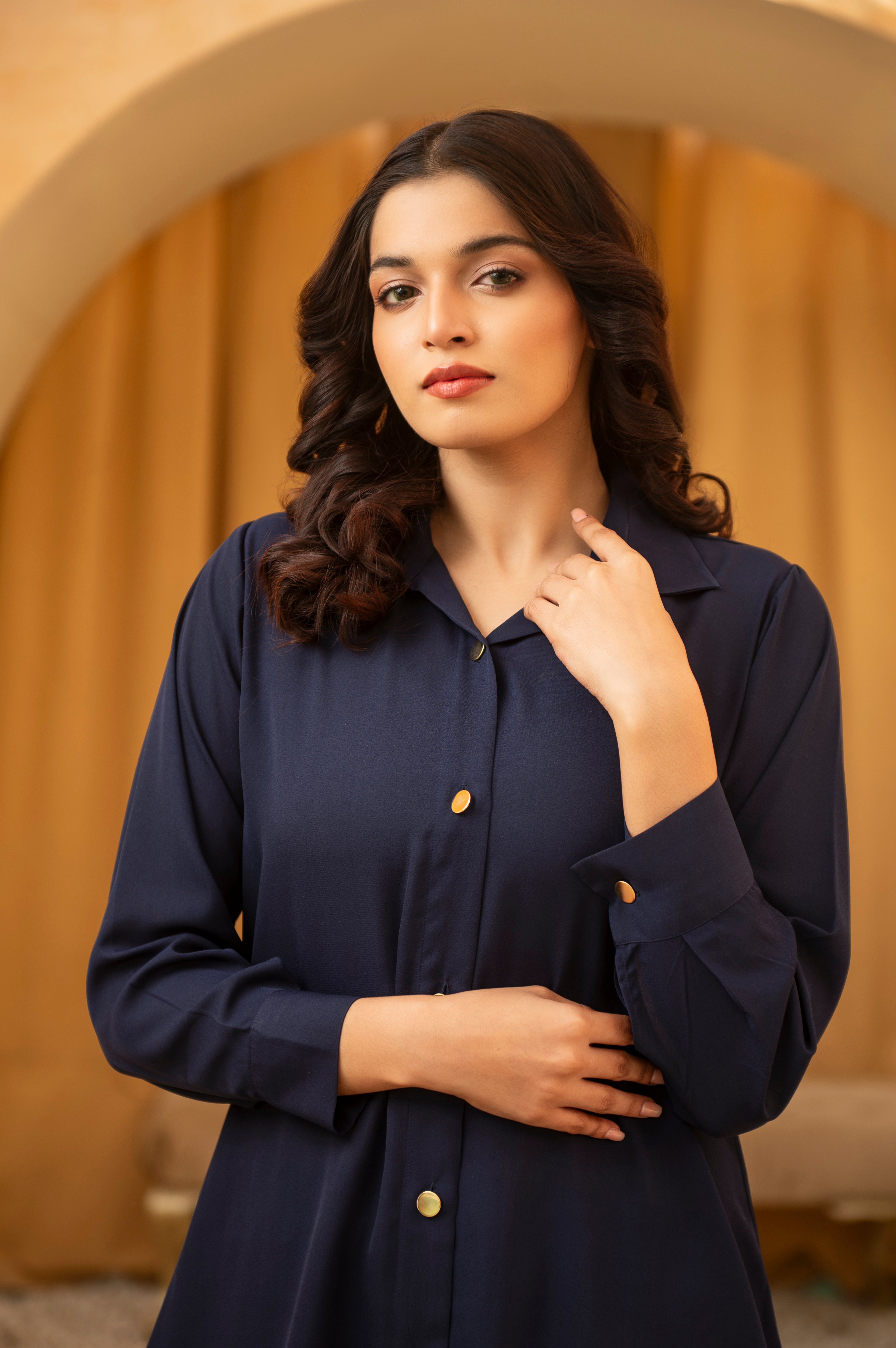 Navy Blue Co ord Set