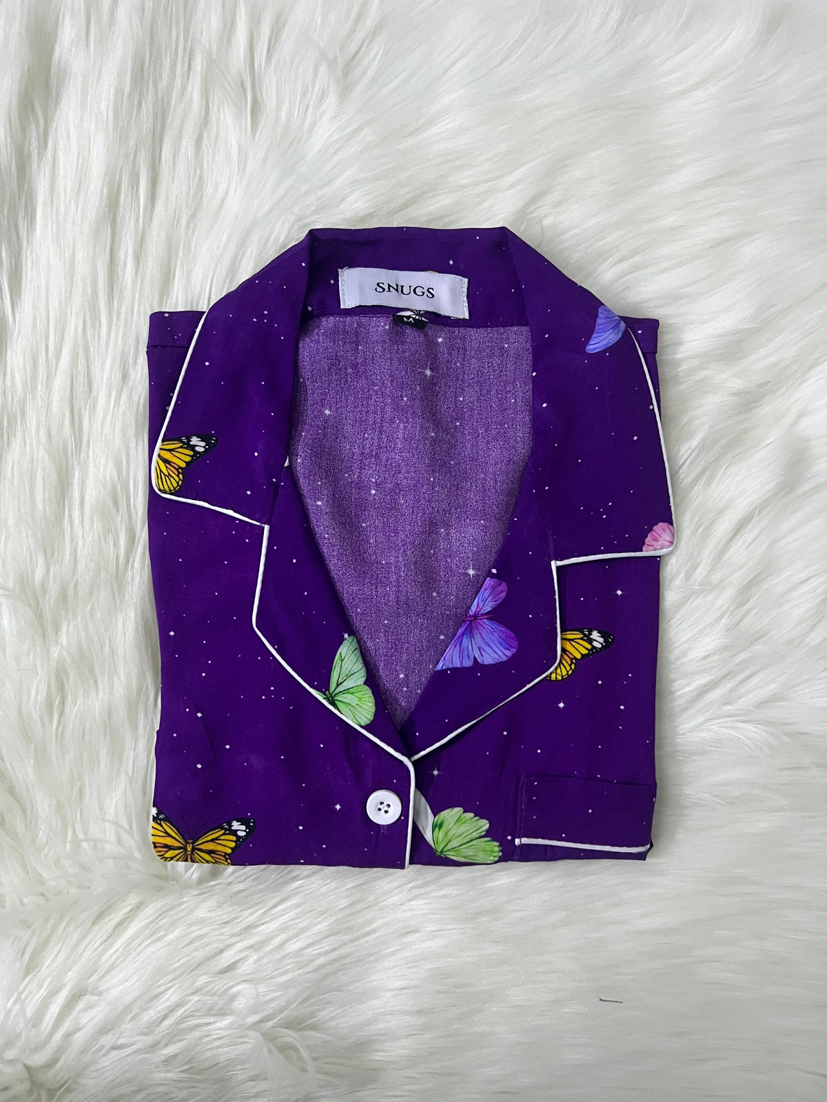 Purple Butterflies Sleepwear