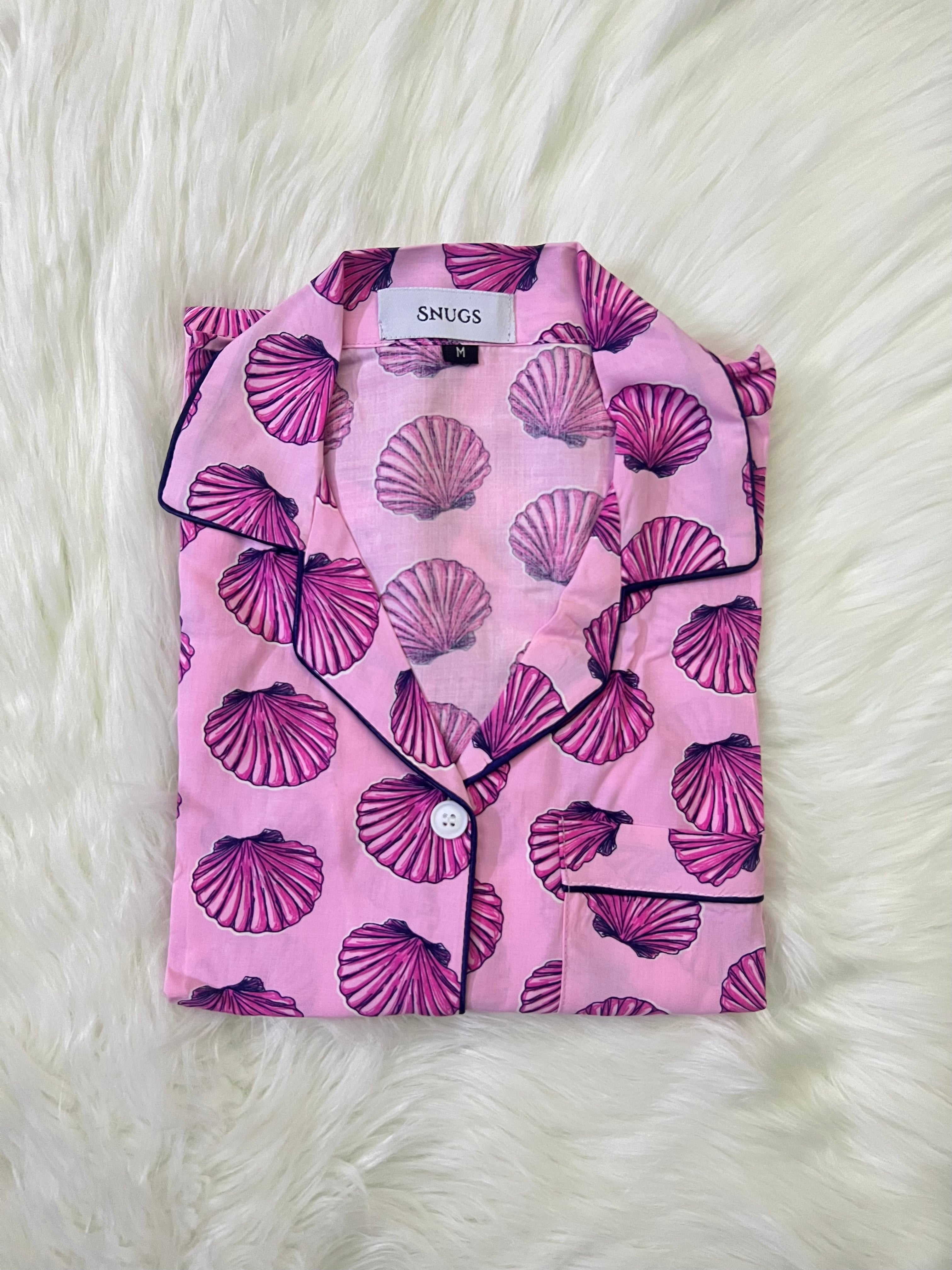 Pink Seashell Sleepwear