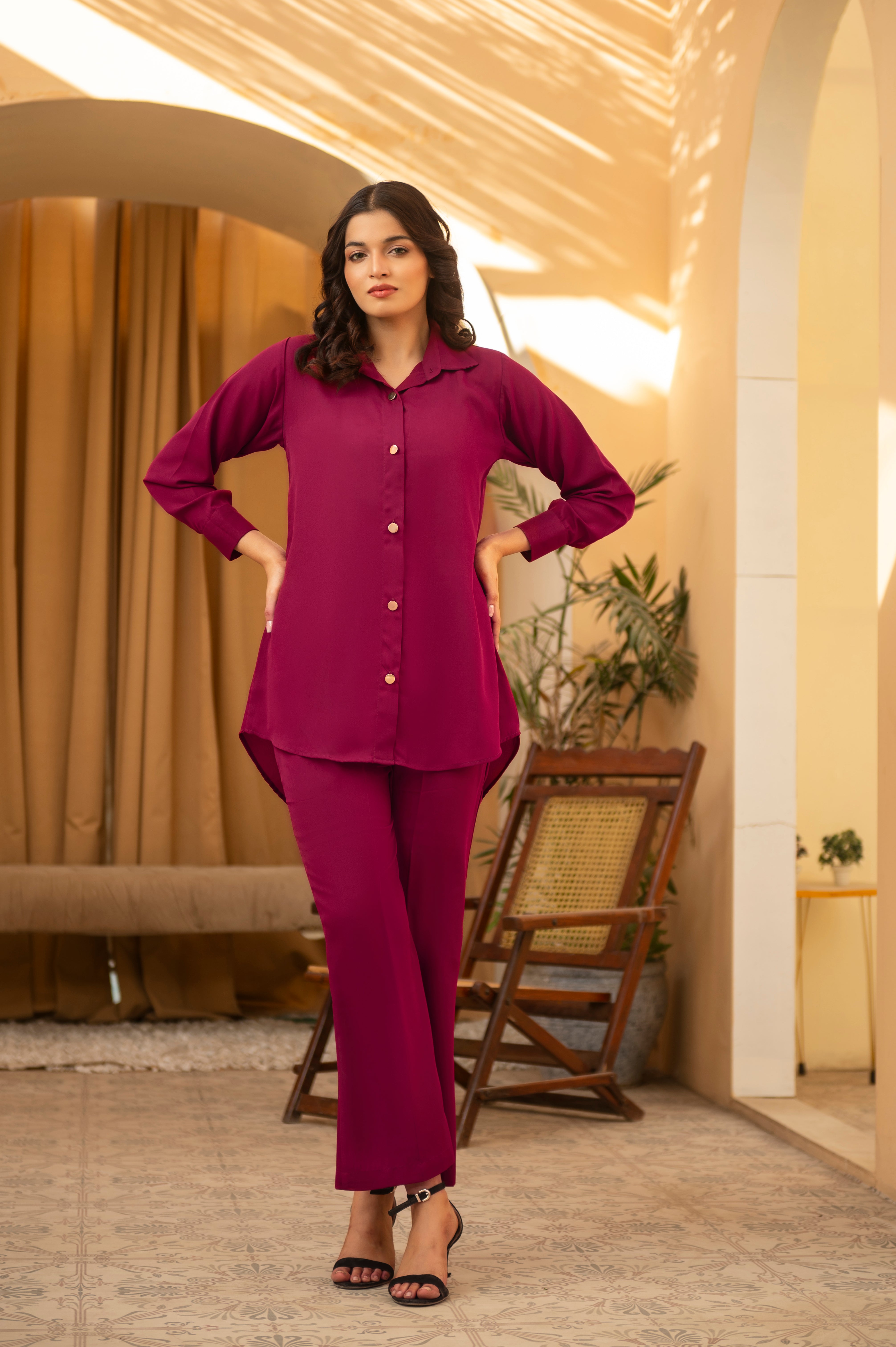 Fuchsia Co ord Set